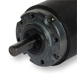 DC motor series PG350 - detail of shaft