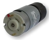 DC motor series PG350 - rear view