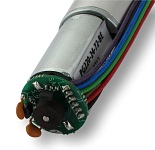 DC motor series PG220 - detail of encoder